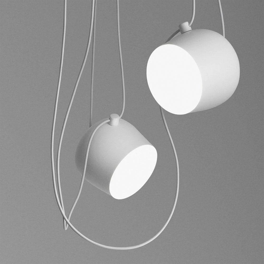 Flos Подвесной светильник Aim white от Flos — в интерьере