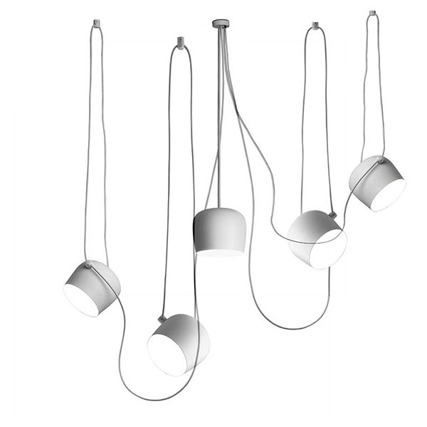 Flos Подвесной светильник Aim white от Flos