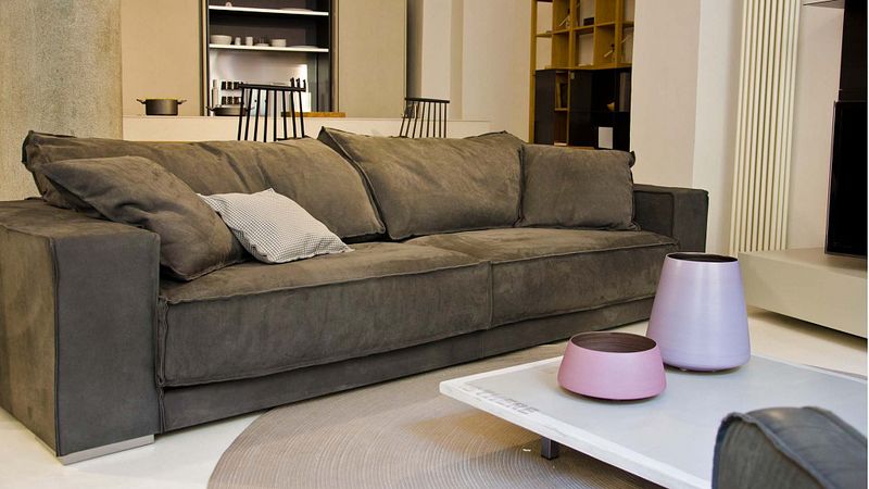 Baxter Диван Budapest Soft Kashmir Mousse от Baxter — в интерьере