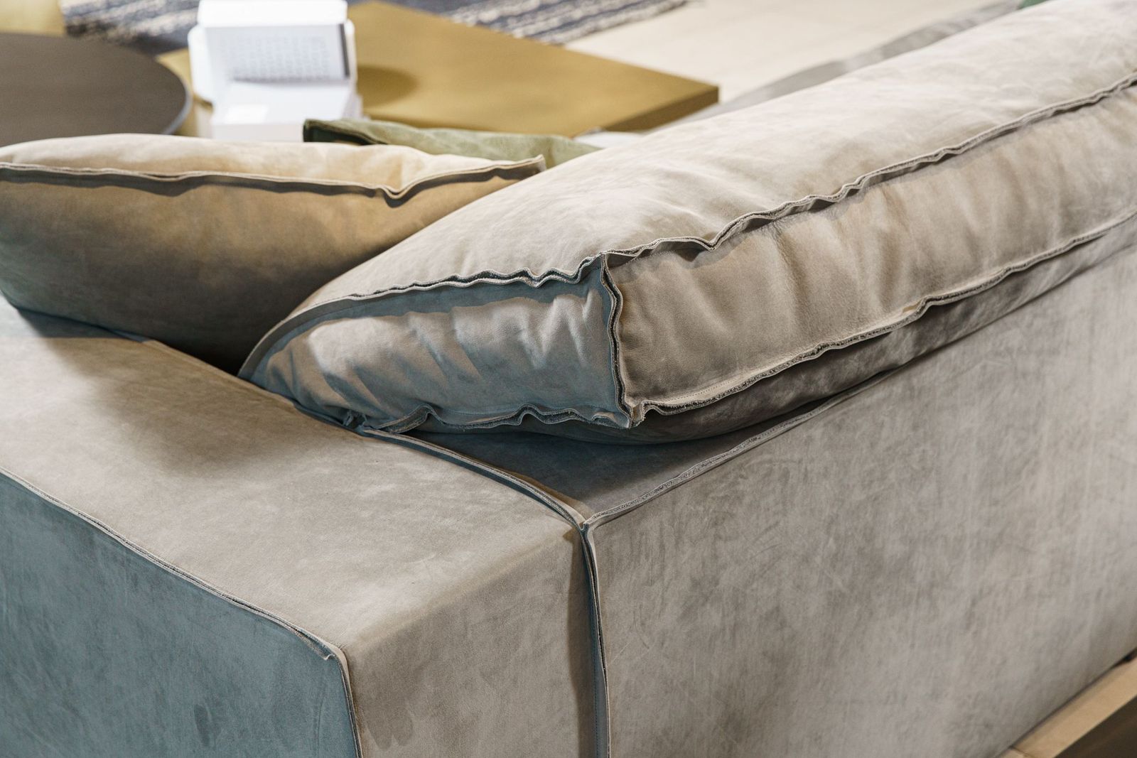 Baxter Диван Budapest Soft Kashmir Mousse от Baxter — в интерьере