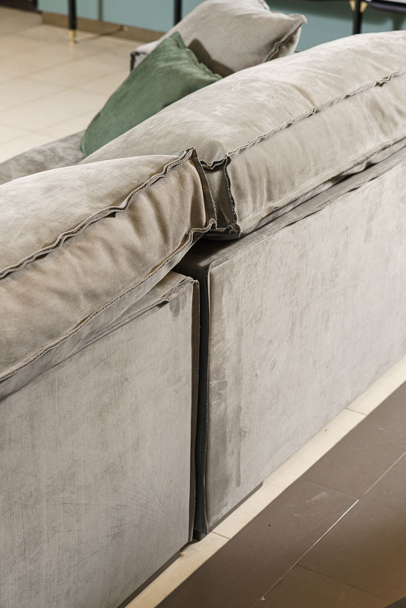 Baxter Диван Budapest Soft Kashmir Mousse от Baxter — в интерьере