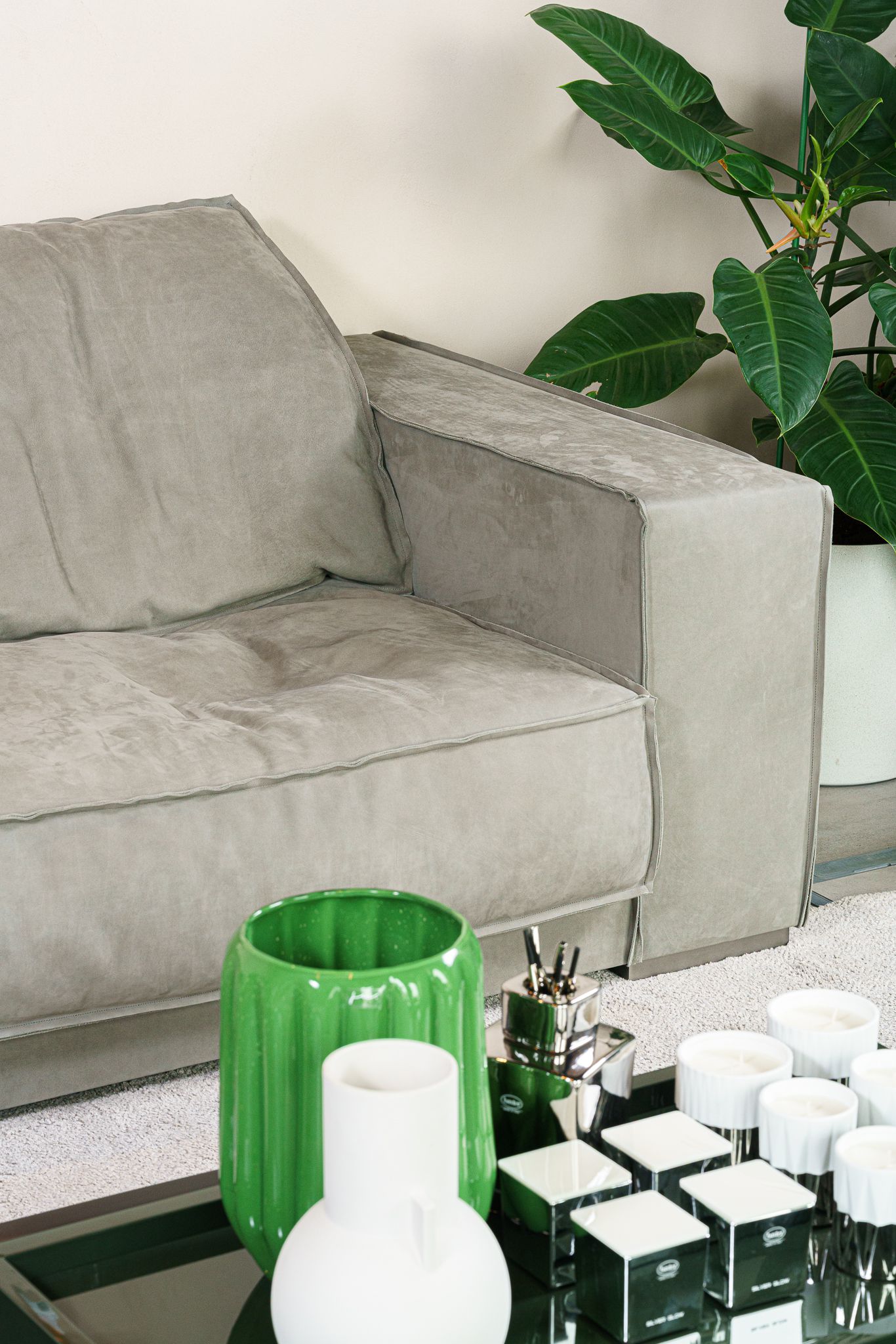 Baxter Диван Budapest Soft Kashmir Mousse от Baxter — в интерьере