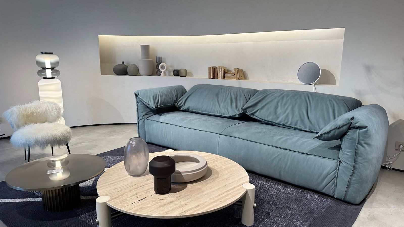 Baxter Диван Casablanca Kashmir Sucre от Baxter — в интерьере