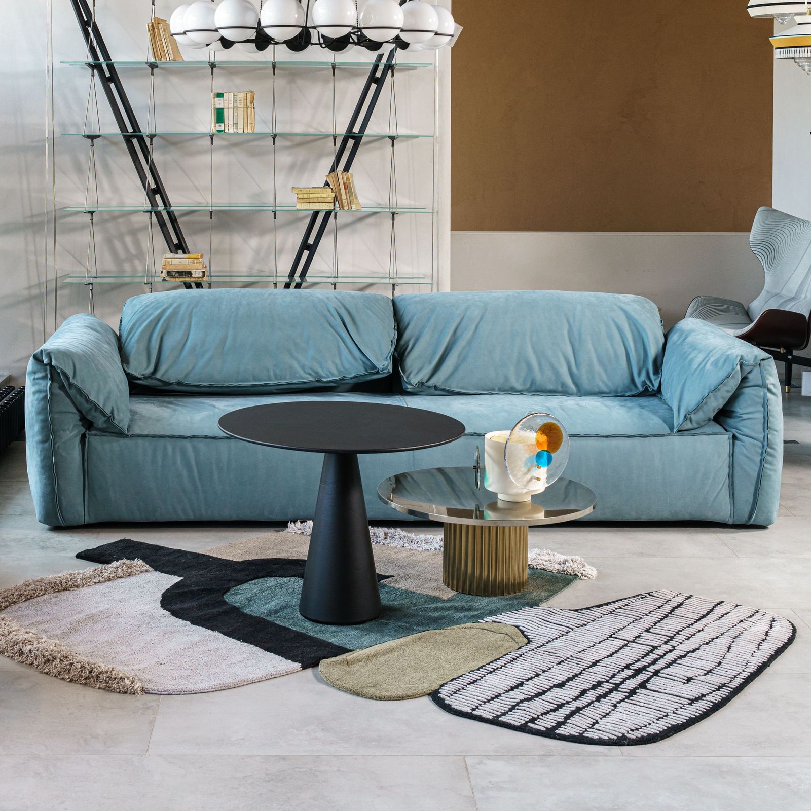 Baxter Диван Casablanca Kashmir Sucre от Baxter — в интерьере