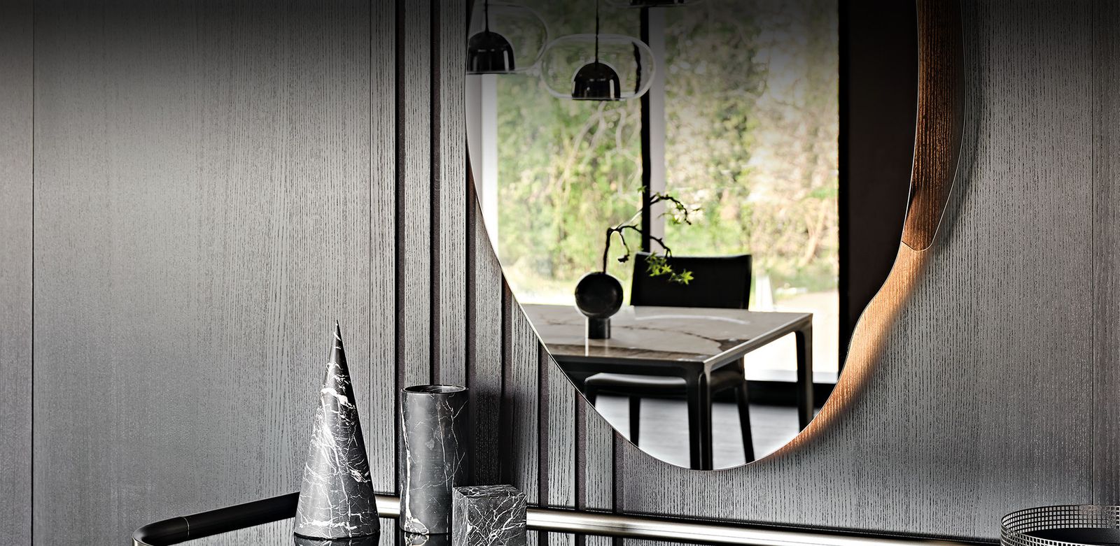 Cattelan Italia Зеркало Akumal от Cattelan Italia — в интерьере