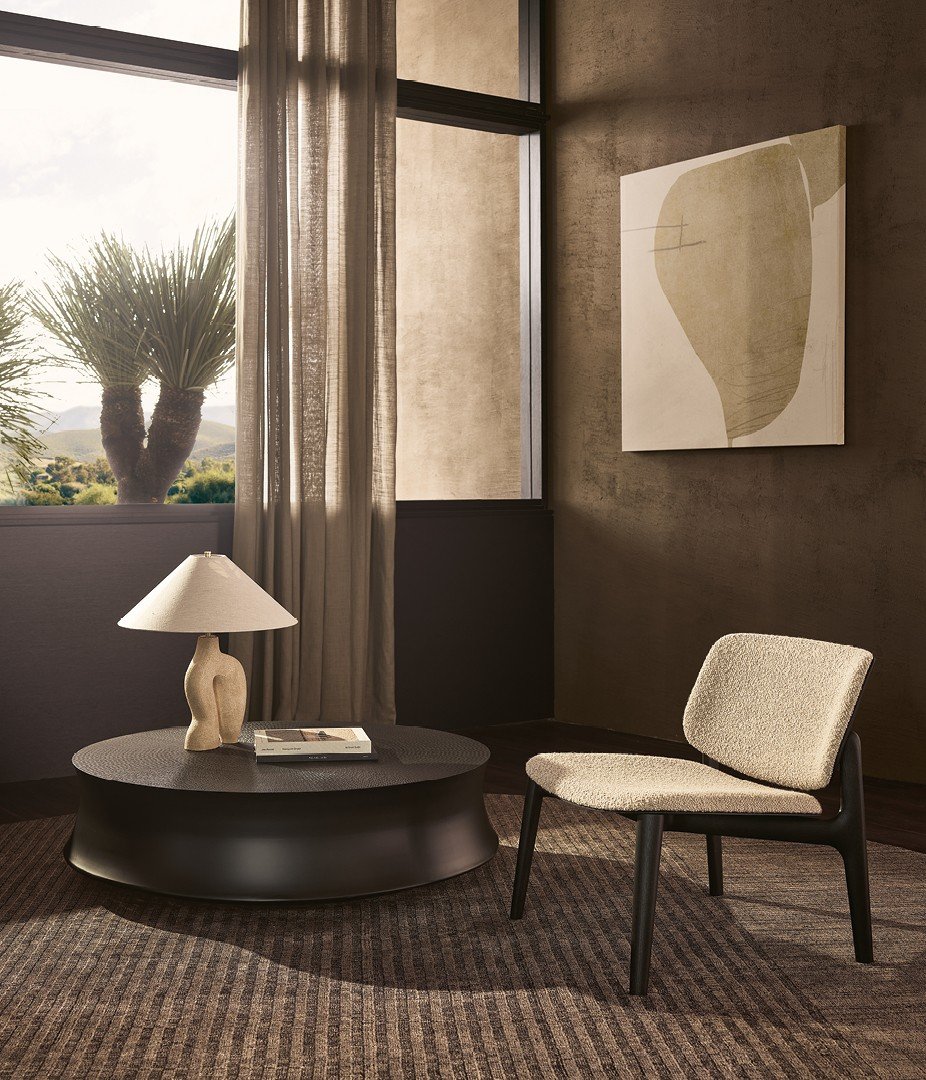 Poliform Кресло Curve Agadir 01 Sabbia от Poliform — в интерьере