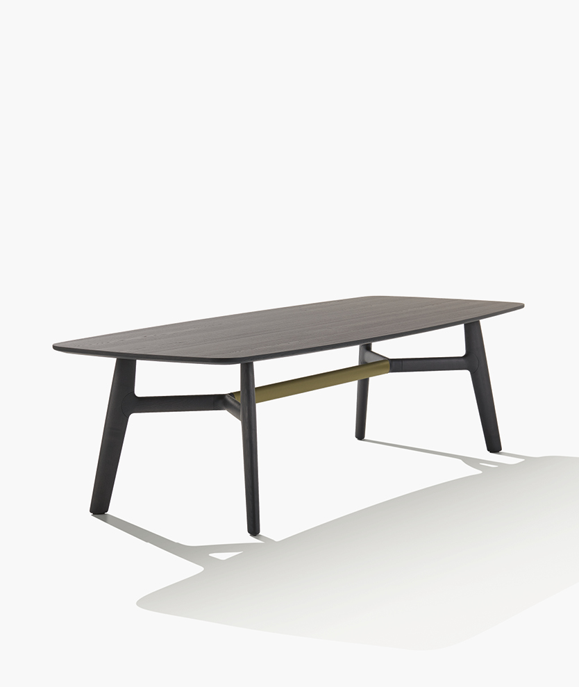 Poliform Стол Curve Sahara Noir от Poliform