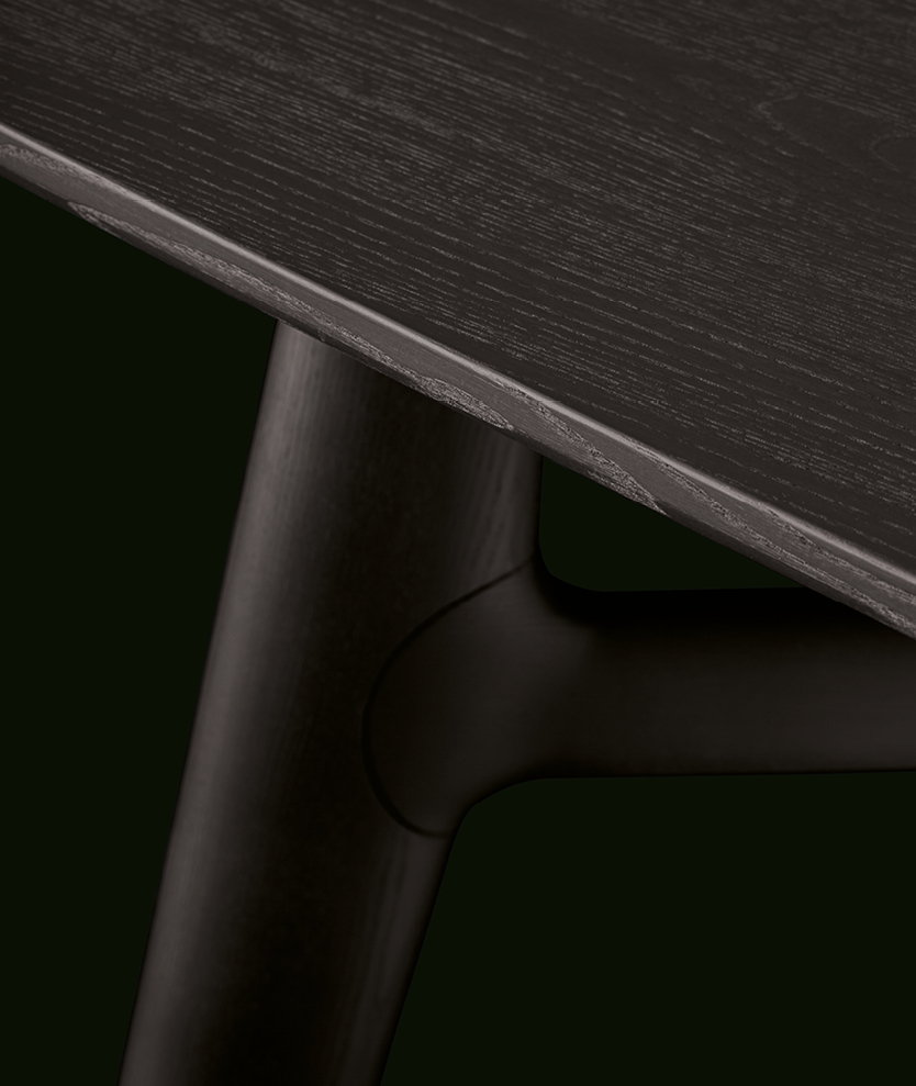 Poliform Стол Curve Sahara Noir от Poliform — в интерьере