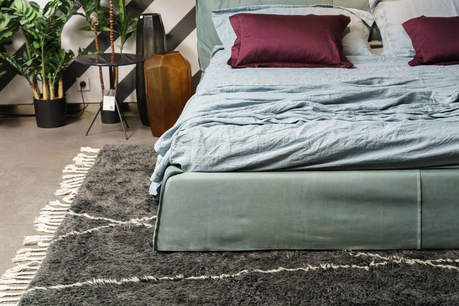 Baxter Кровать Paris Slim Kashmir Sucre от Baxter — в интерьере