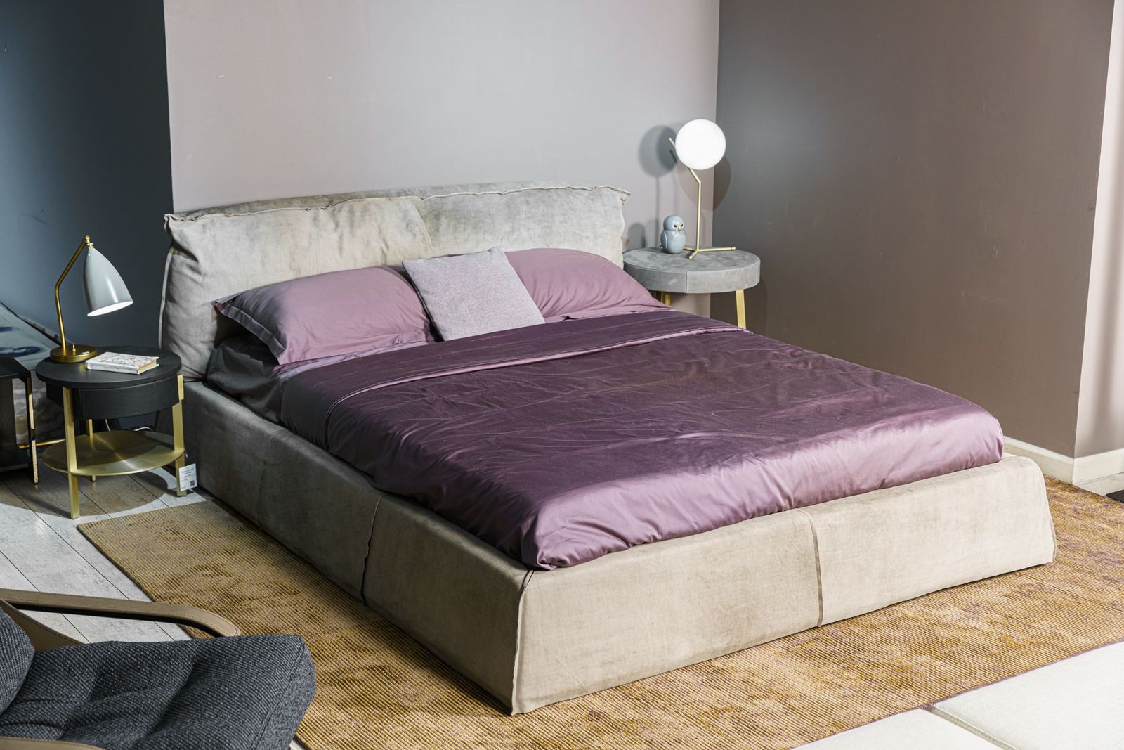 Baxter Кровать Paris Slim 160 Bo.H Kaki от Baxter — в интерьере