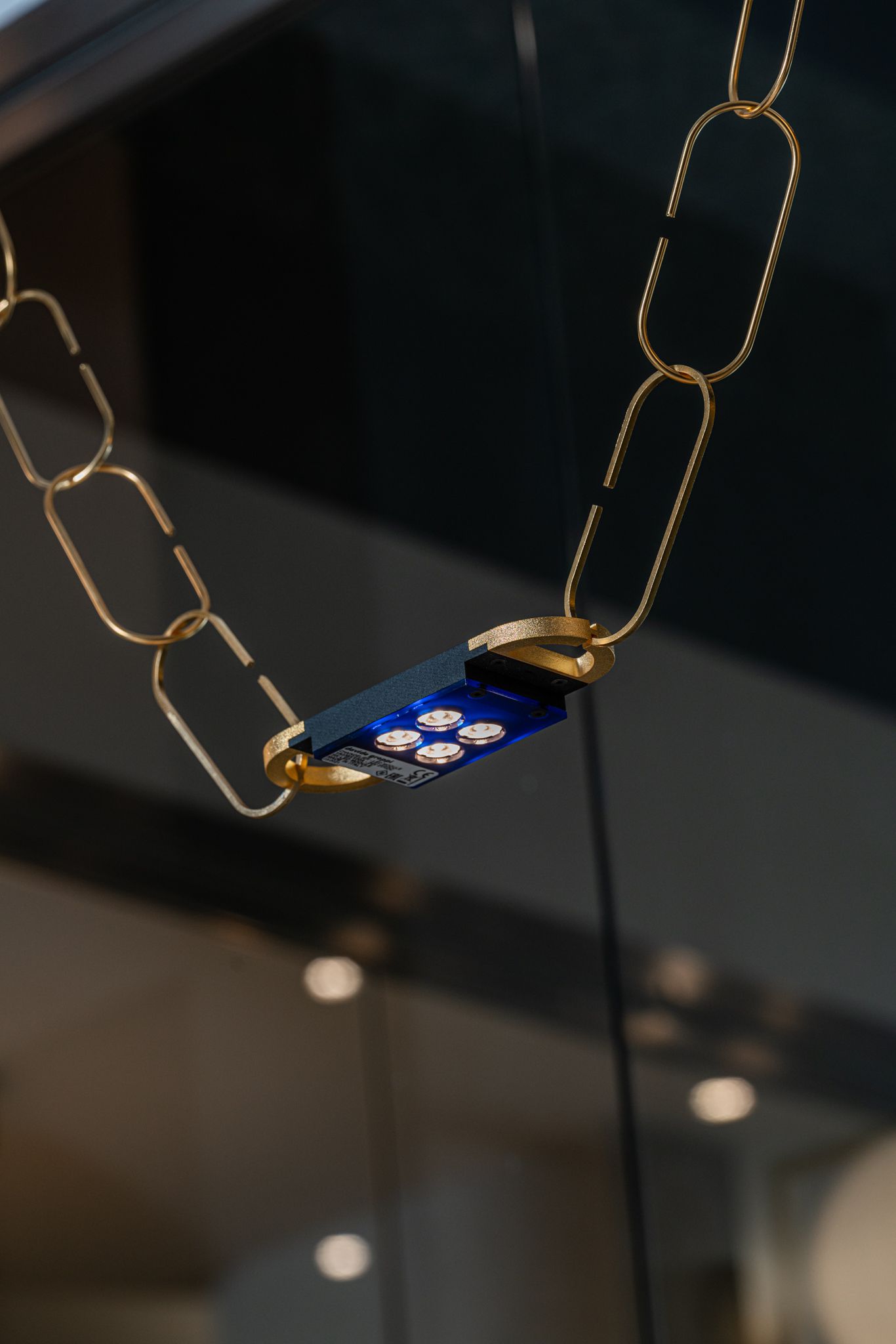 Davide Groppi Люстра Chaindelier от Davide Groppi — в интерьере