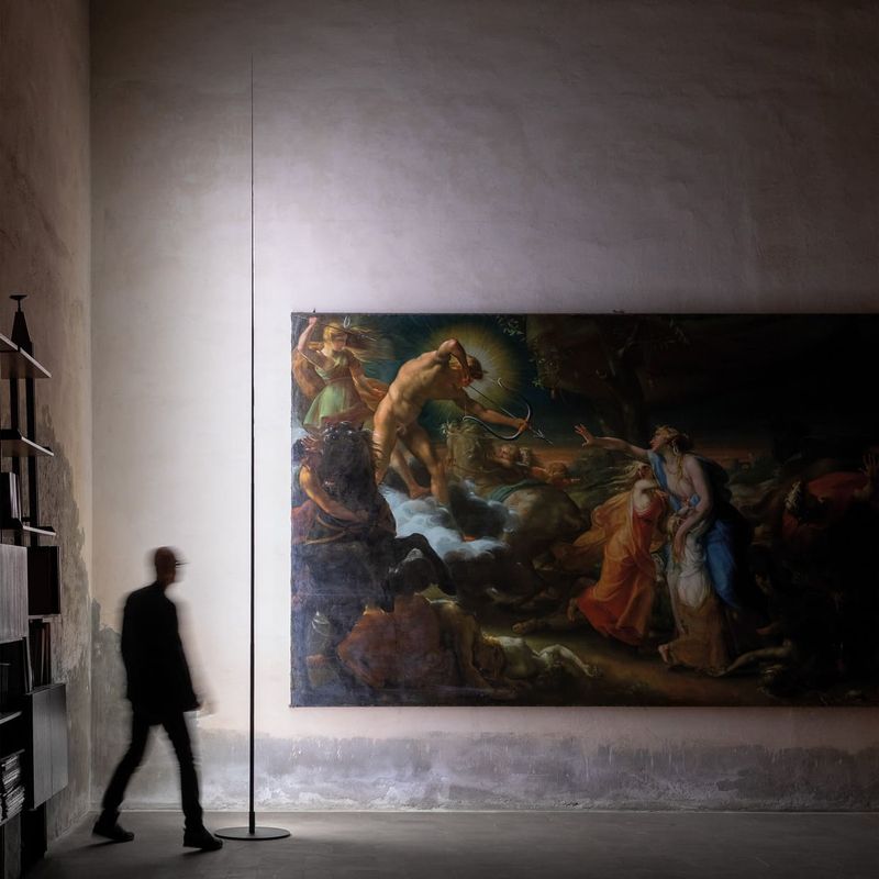 Davide Groppi Торшер Origine от Davide Groppi — в интерьере