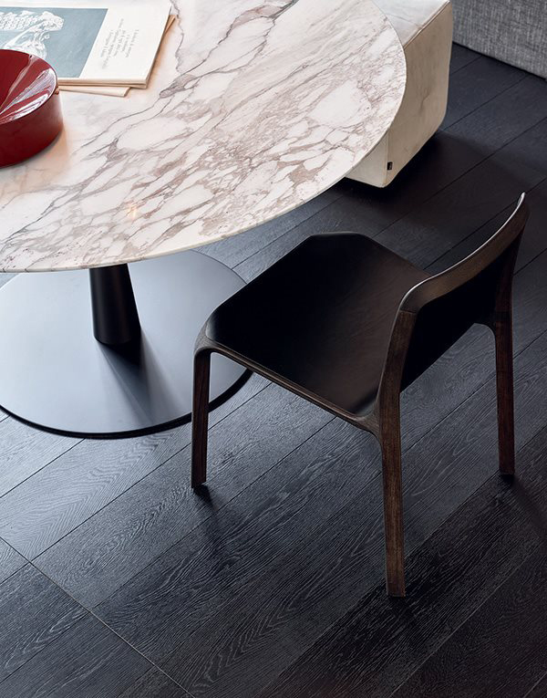 Poliform Стол Flute Bianco Carrara 125 от Poliform — в интерьере