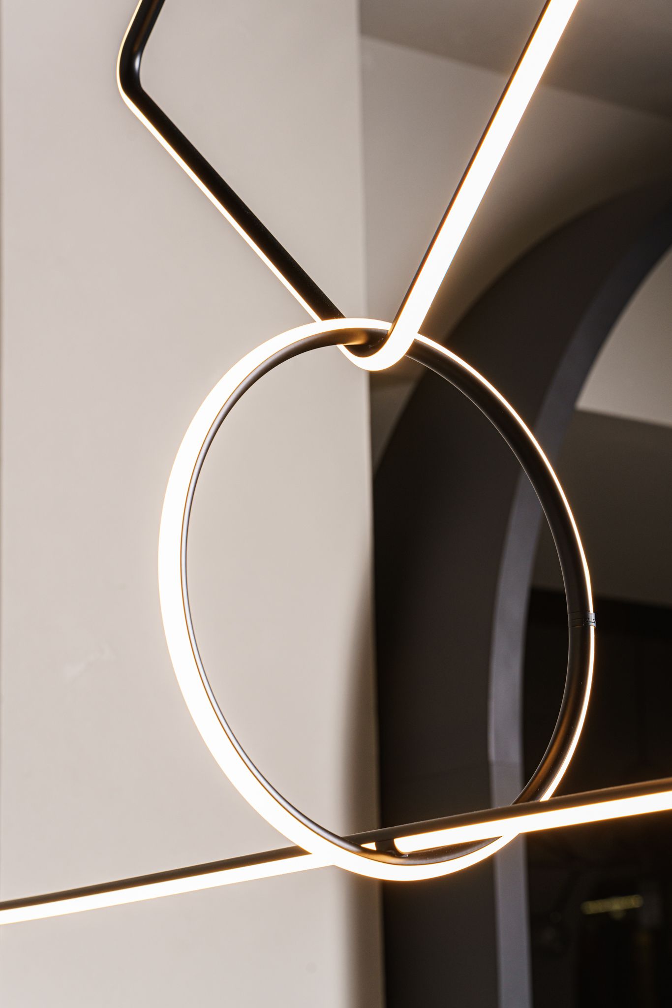 Flos Люстра Arrangements от Flos — в интерьере