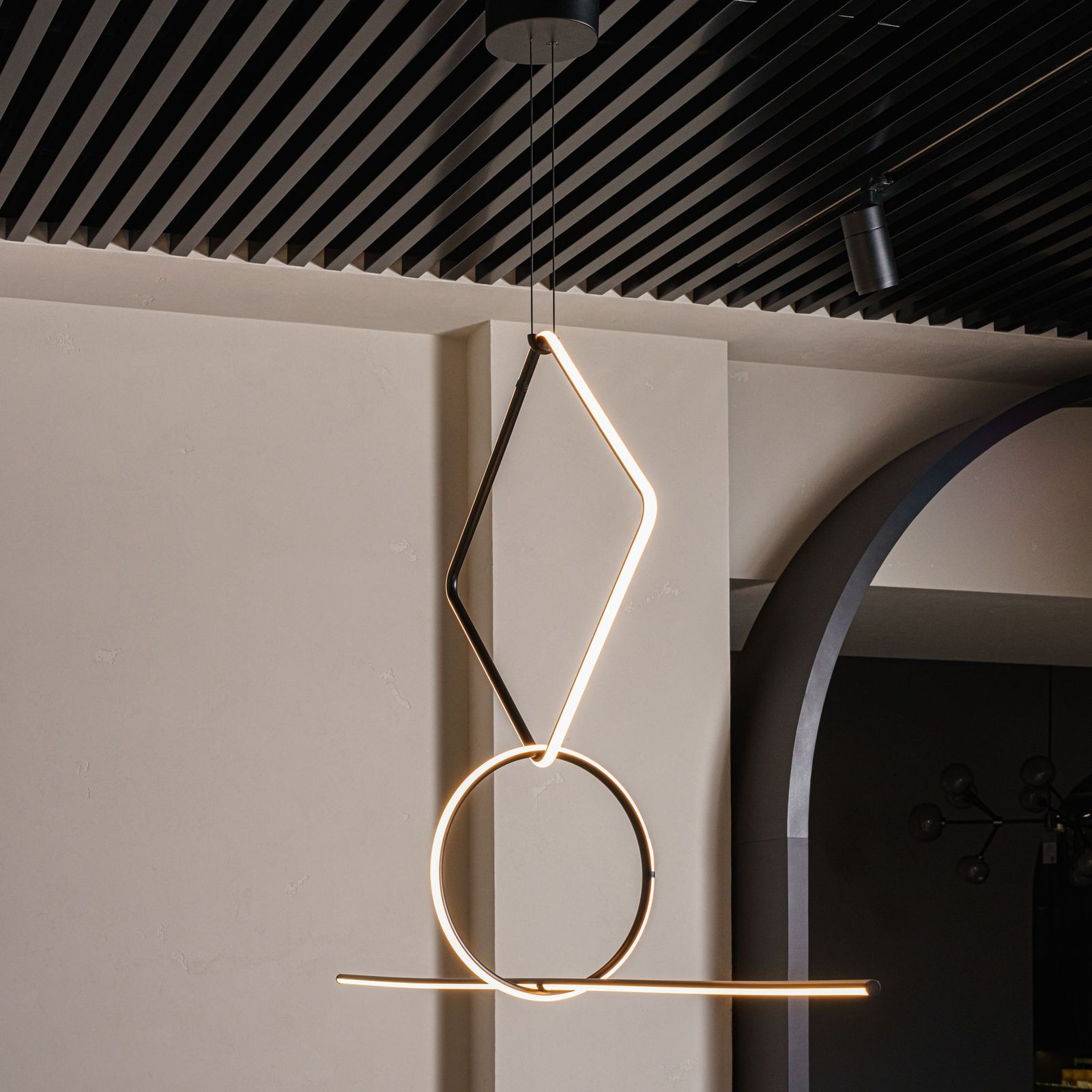 Flos Люстра Arrangements от Flos — в интерьере