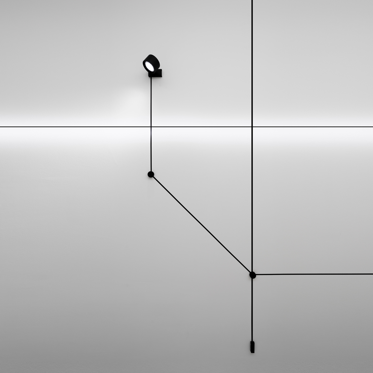 Davide Groppi Потолочный светильник Spot endless от Davide Groppi — в интерьере
