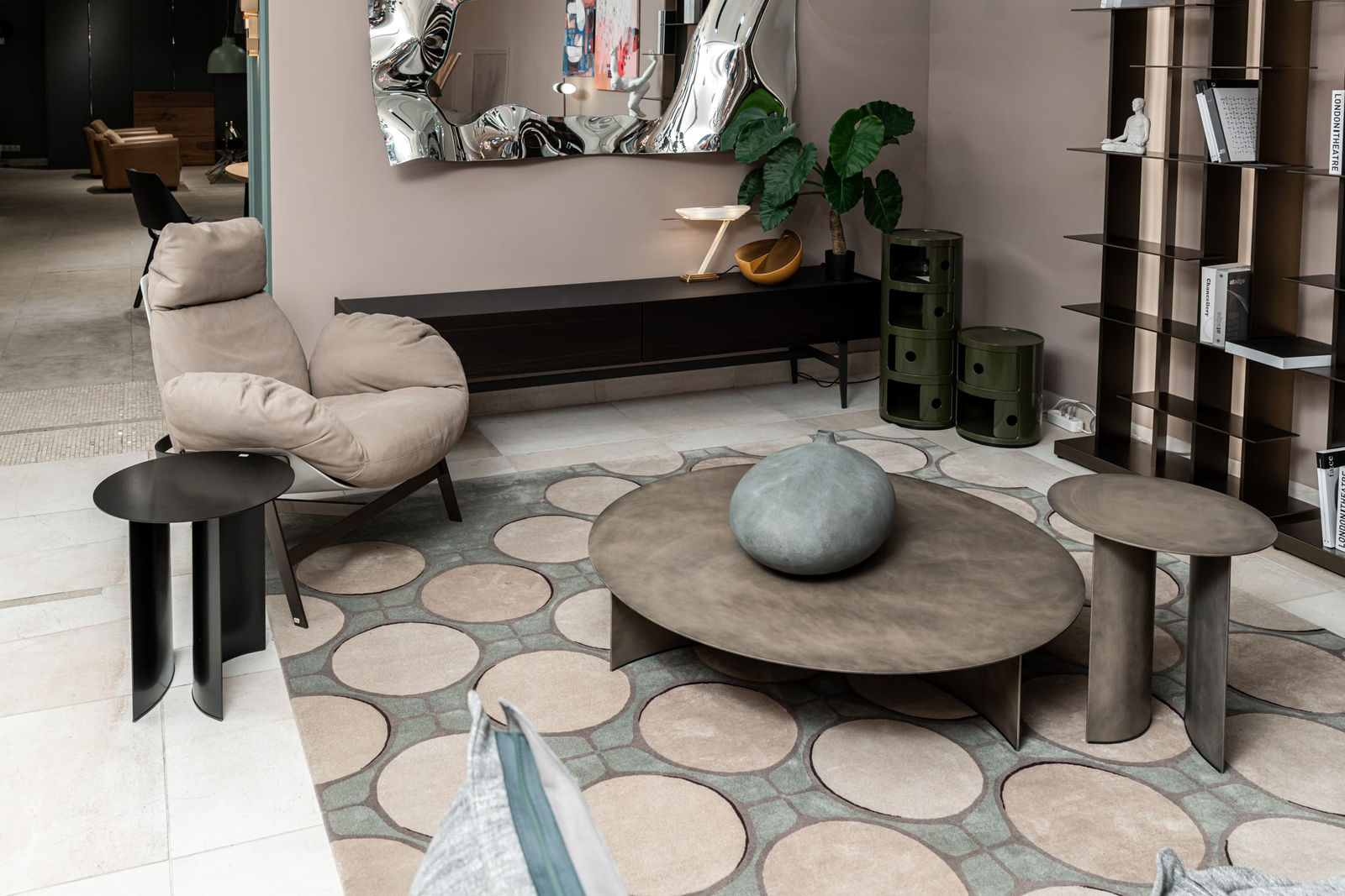 Cattelan Italia Консоль Horizon Rovere Bruciato от Cattelan Italia — в интерьере
