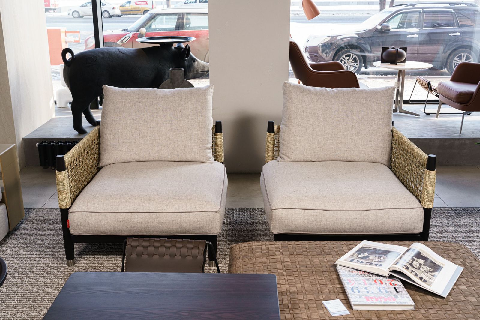 Flexform Кресло Parker от Flexform — в интерьере