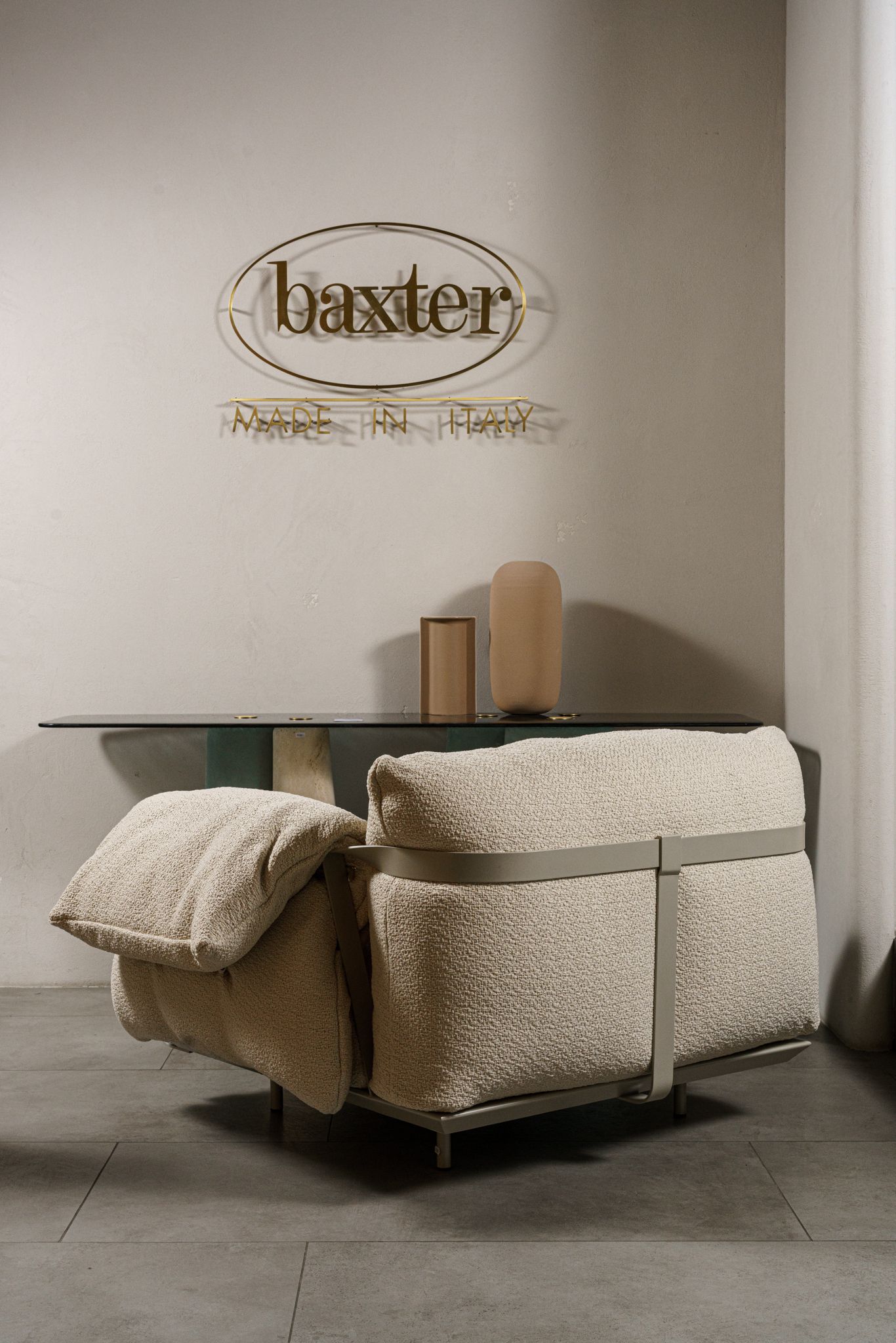 Baxter Уличное кресло Narciso Crochet Ivoire от Baxter — в интерьере
