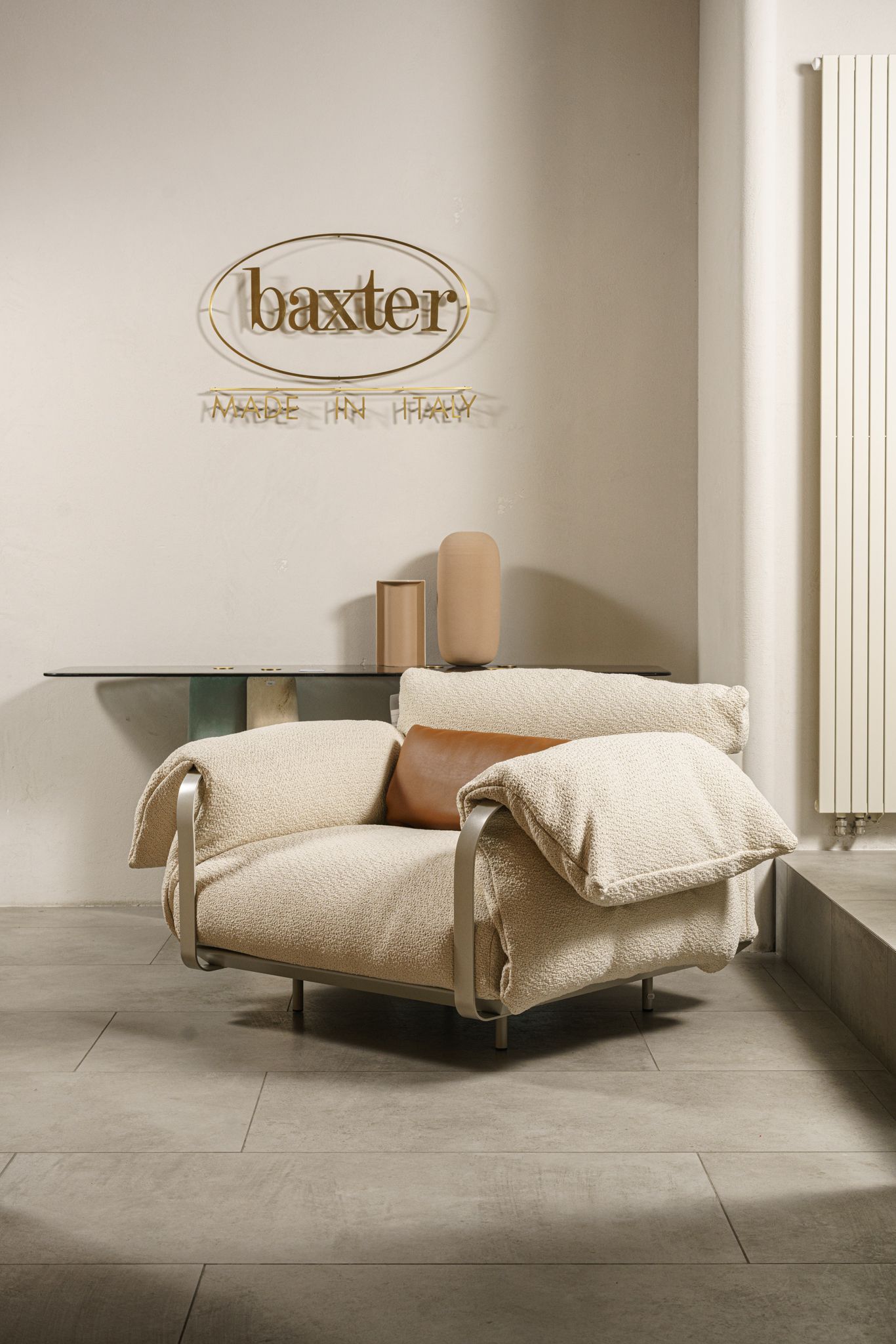 Baxter Уличное кресло Narciso Crochet Ivoire от Baxter — в интерьере