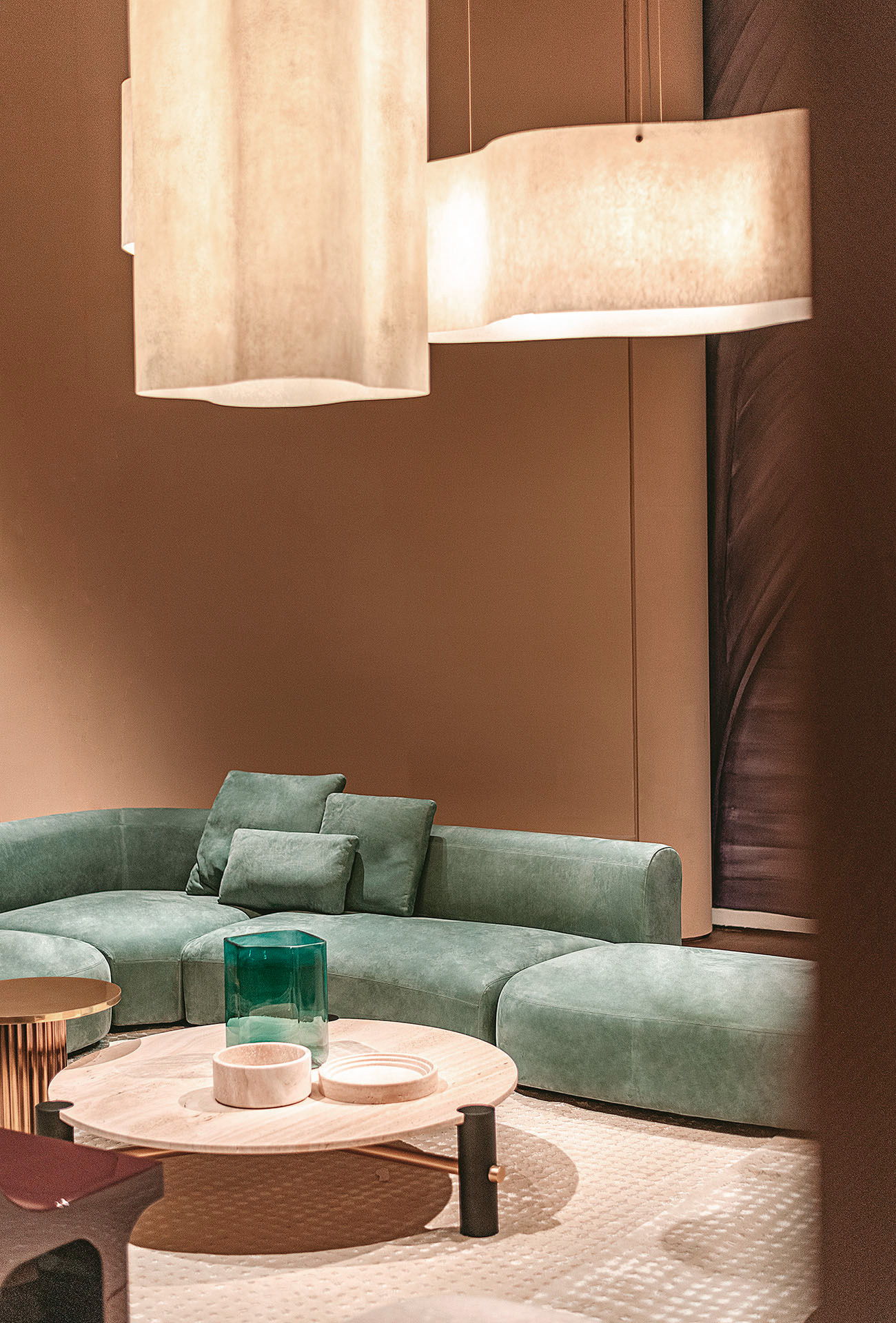 Baxter Журнальный столик Thalatha Travertino от Baxter — в интерьере