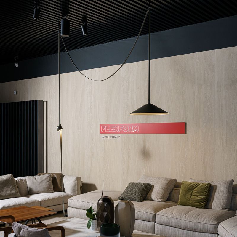 Vibia Подвесной светильник Plusminus Green Cone от Vibia — в интерьере