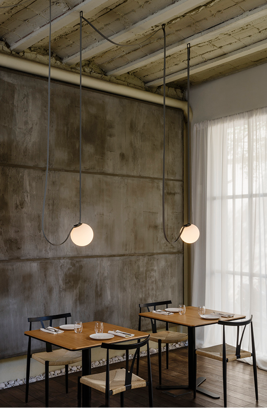 Vibia Подвесной светильник Plusminus Green Cone от Vibia — в интерьере