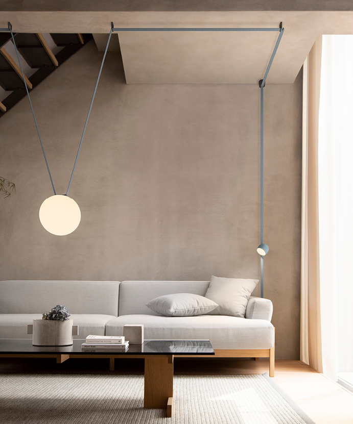 Vibia Подвесной светильник Plusminus Green Cone от Vibia — в интерьере