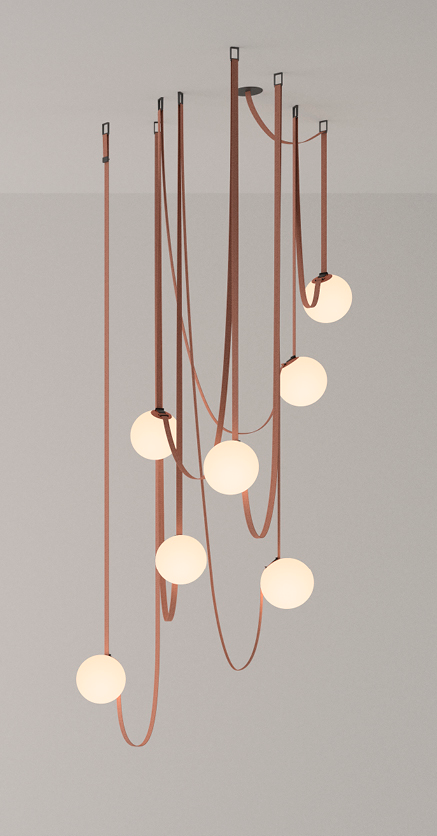 Vibia Подвесной светильник Plusminus Green Cone от Vibia — в интерьере