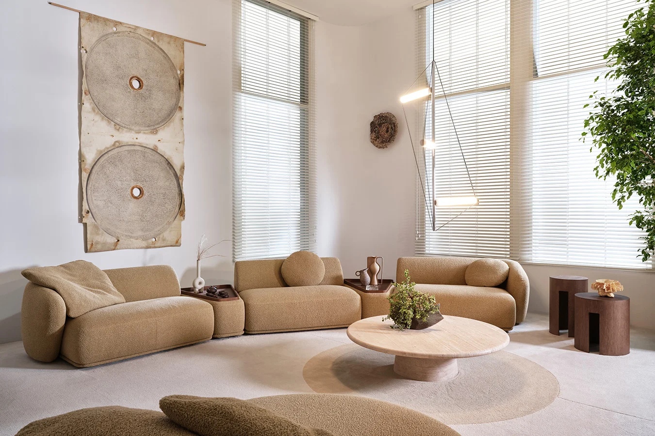 Meridiani Диван Rene от Meridiani — в интерьере