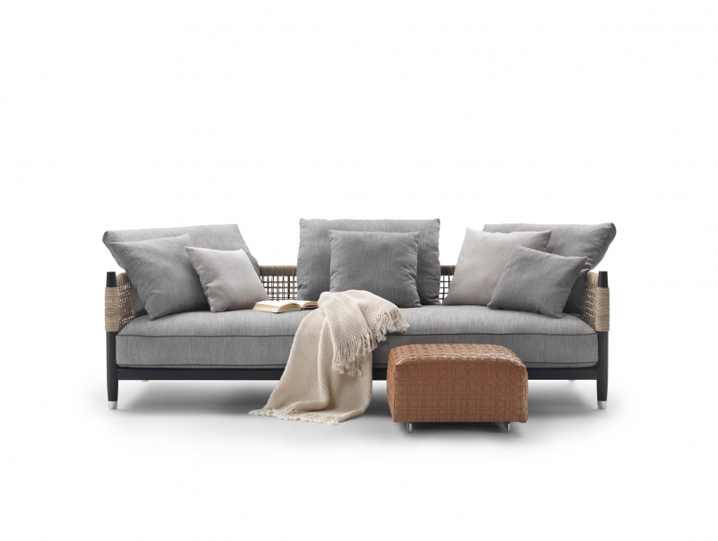 Flexform Диван уличный прямой Parker от Flexform