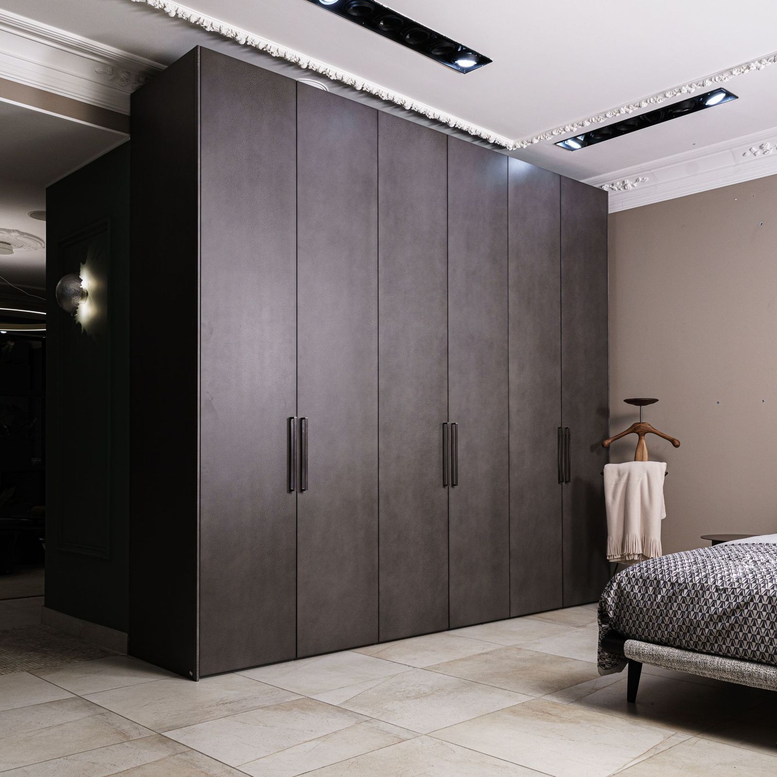 Flou Шкаф Guardaroba Galushat Laguna от Flou — в интерьере