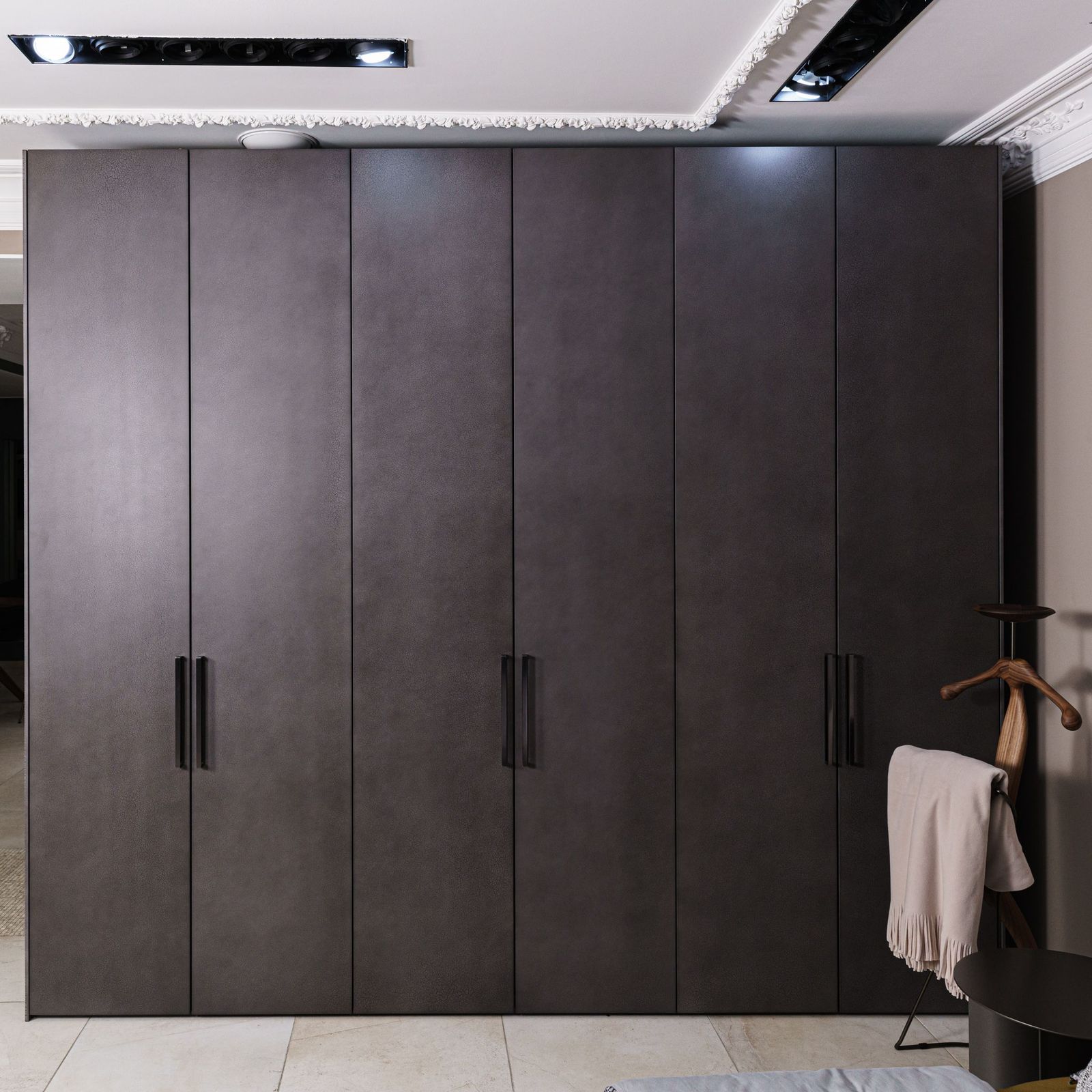Flou Шкаф Guardaroba Galushat Laguna от Flou — в интерьере