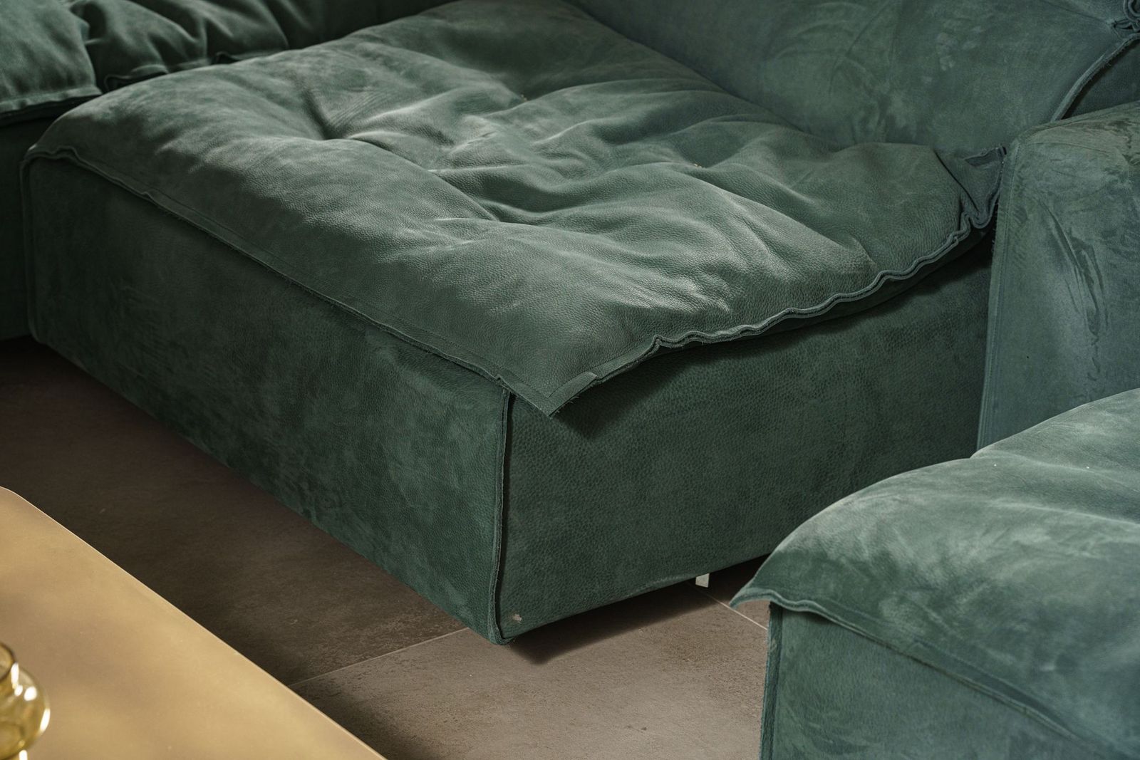 Baxter Модульный диван Miami Soft Nabuck Wood от Baxter — в интерьере