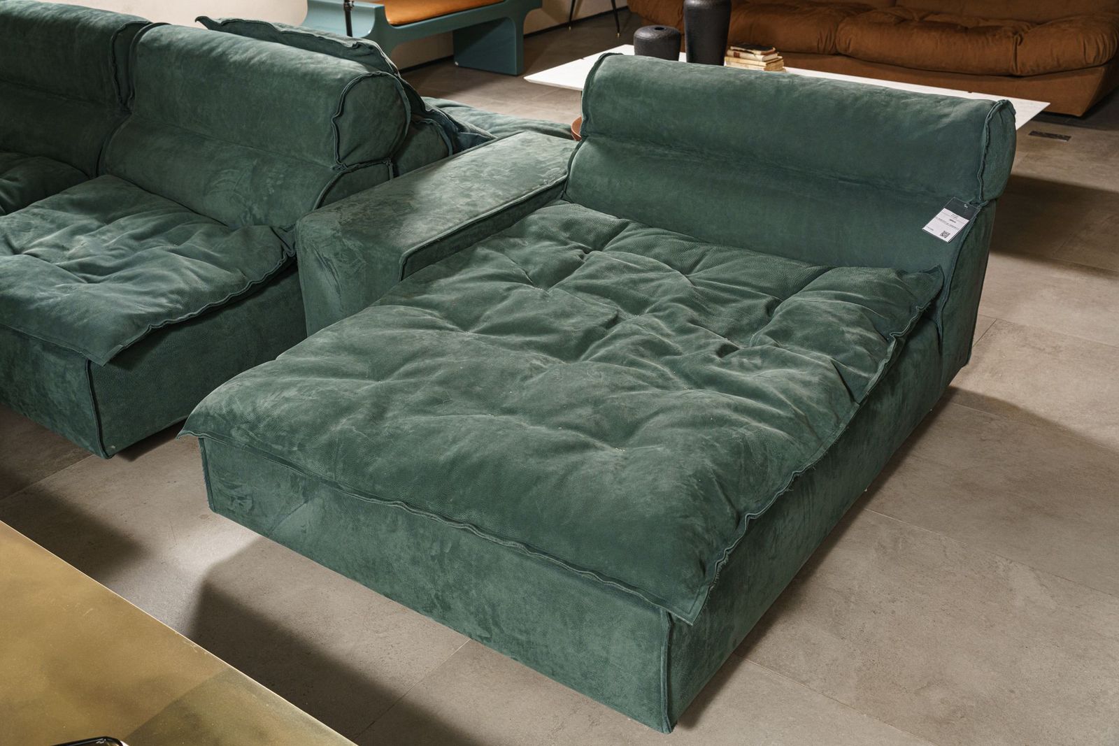 Baxter Модульный диван Miami Soft Nabuck Wood от Baxter — в интерьере