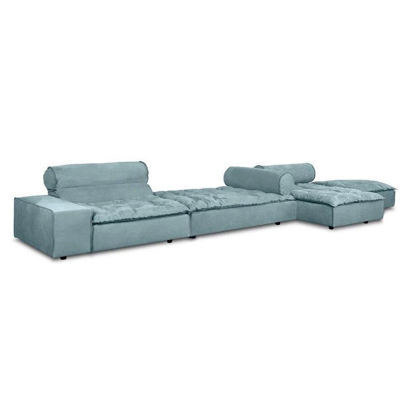 Baxter Модульный диван Miami Soft Nabuck Wood от Baxter
