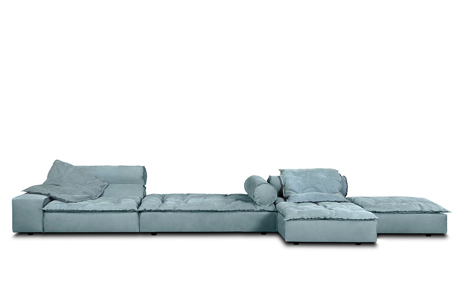 Baxter Модульный диван Miami Soft Nabuck Wood от Baxter