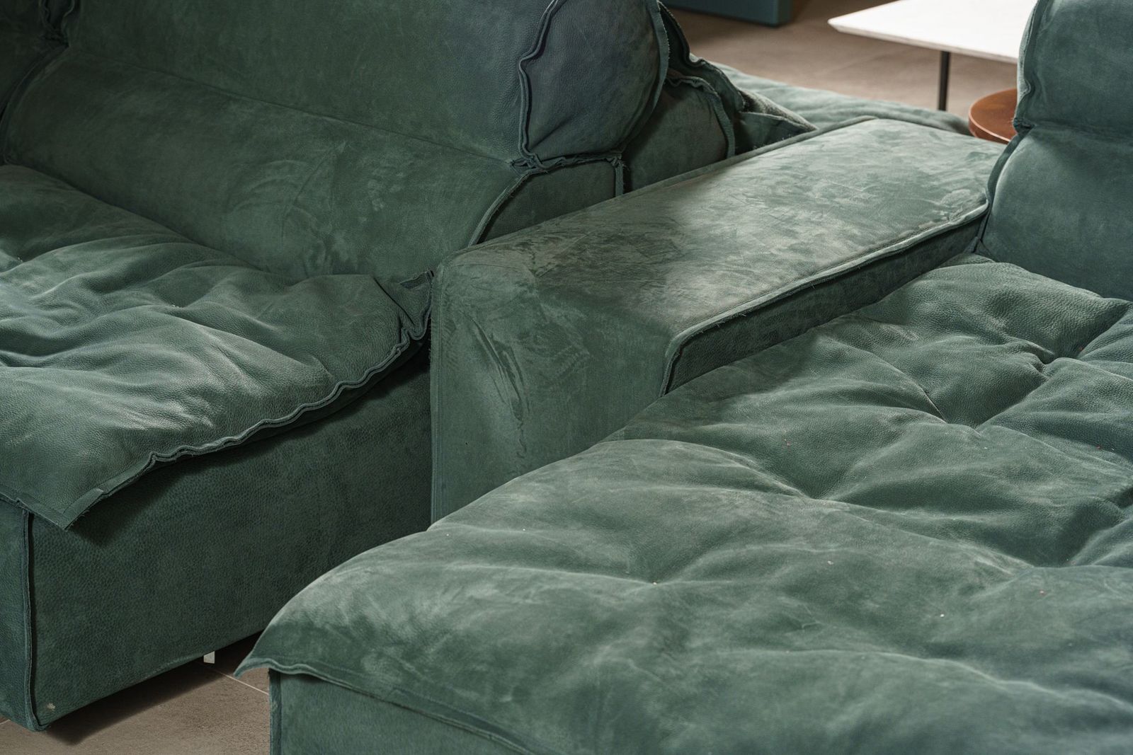 Baxter Модульный диван Miami Soft Nabuck Wood от Baxter — в интерьере