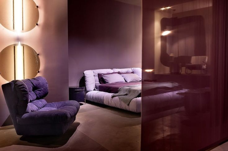 Baxter Кресло Milano Kashmir Saphir от Baxter — в интерьере