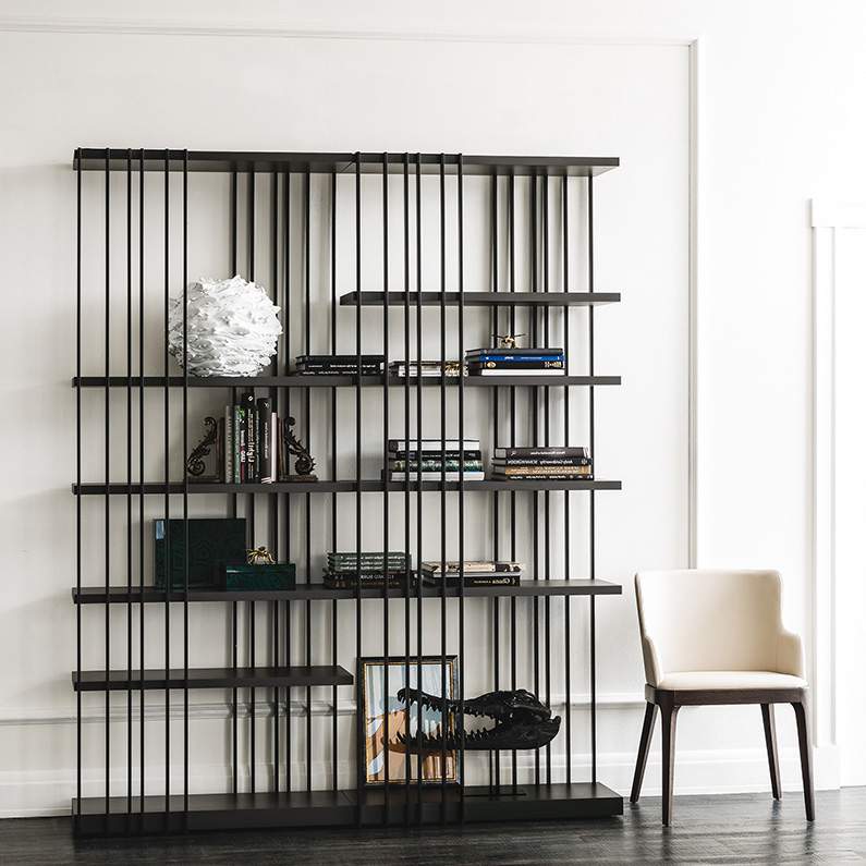 Cattelan Italia Стеллаж Arsenal Canaletto Walnut от Cattelan Italia — в интерьере