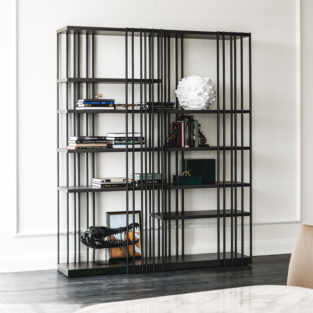 Cattelan Italia Стеллаж Arsenal Canaletto Walnut от Cattelan Italia — в интерьере