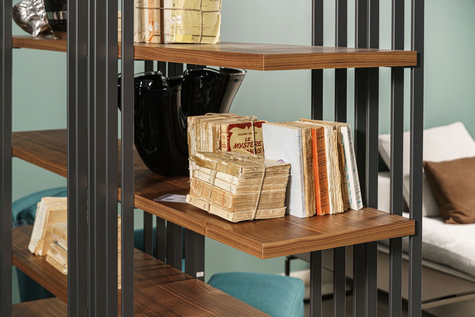 Cattelan Italia Стеллаж Arsenal Canaletto Walnut от Cattelan Italia — в интерьере