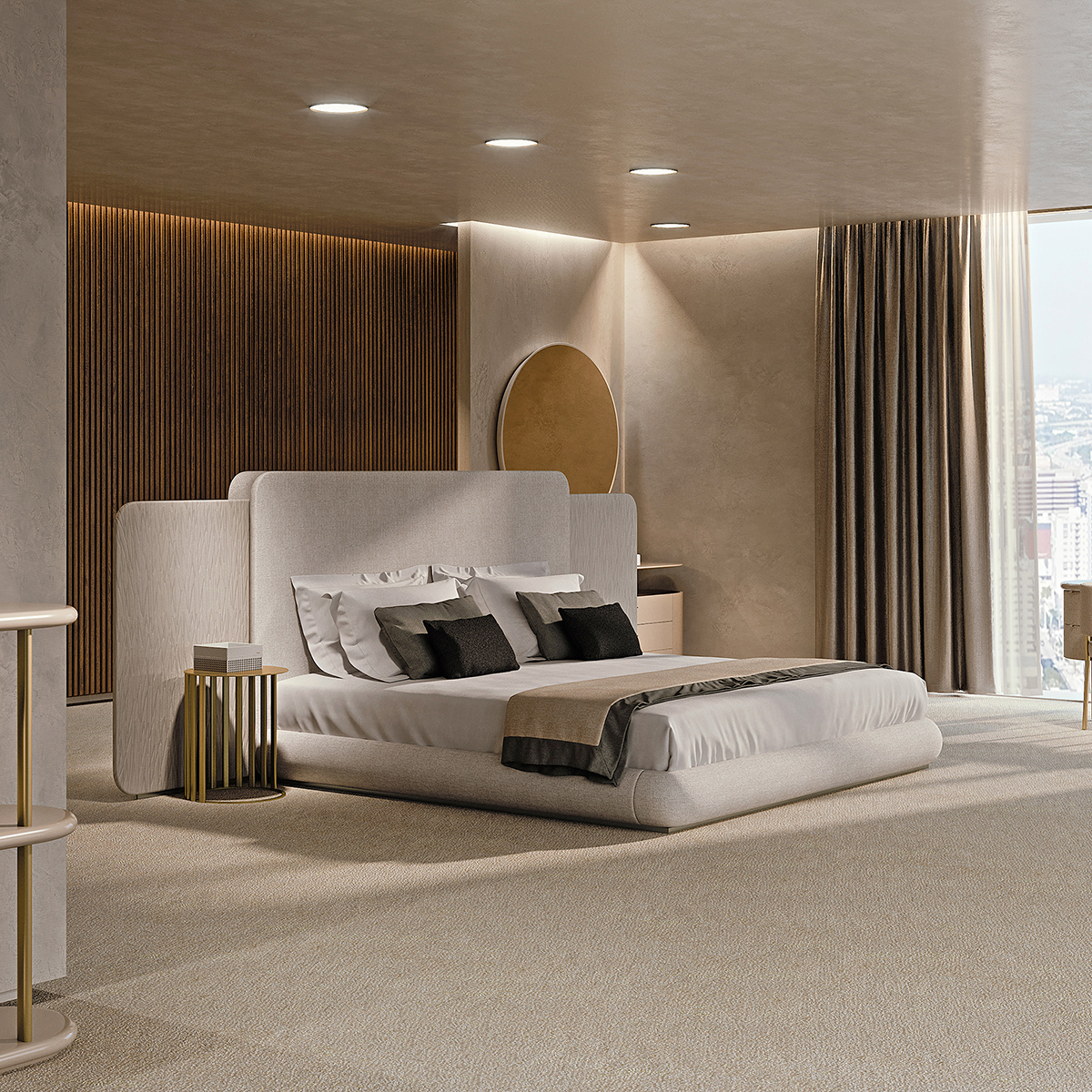 Turri Spa Кровать Roma от Turri Spa — в интерьере