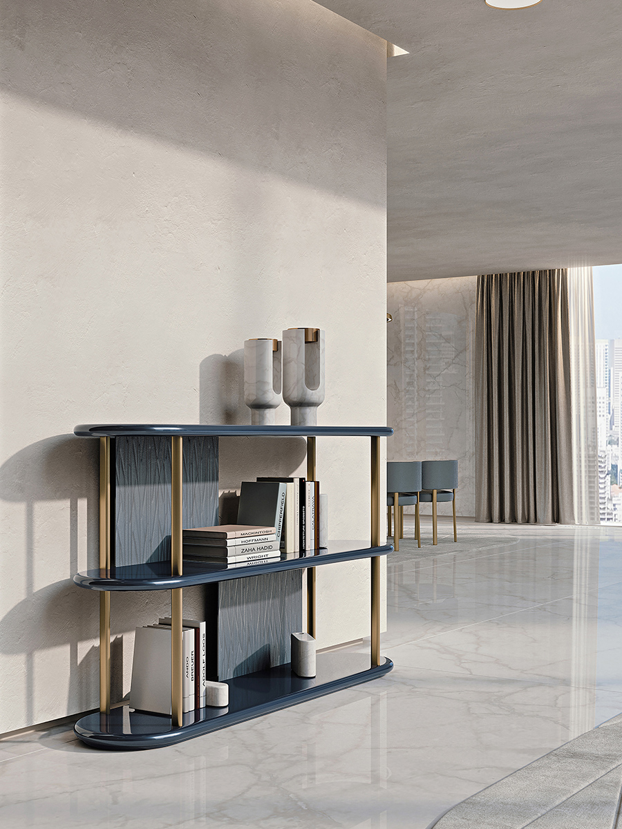 Turri Spa Стеллаж Roma от Turri Spa — в интерьере