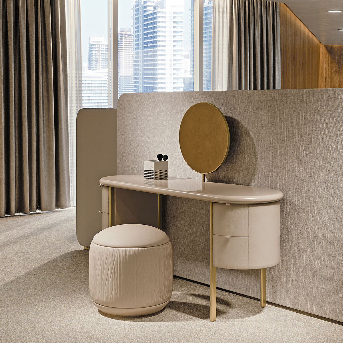 Turri Spa Туалетный столик Roma от Turri Spa — в интерьере