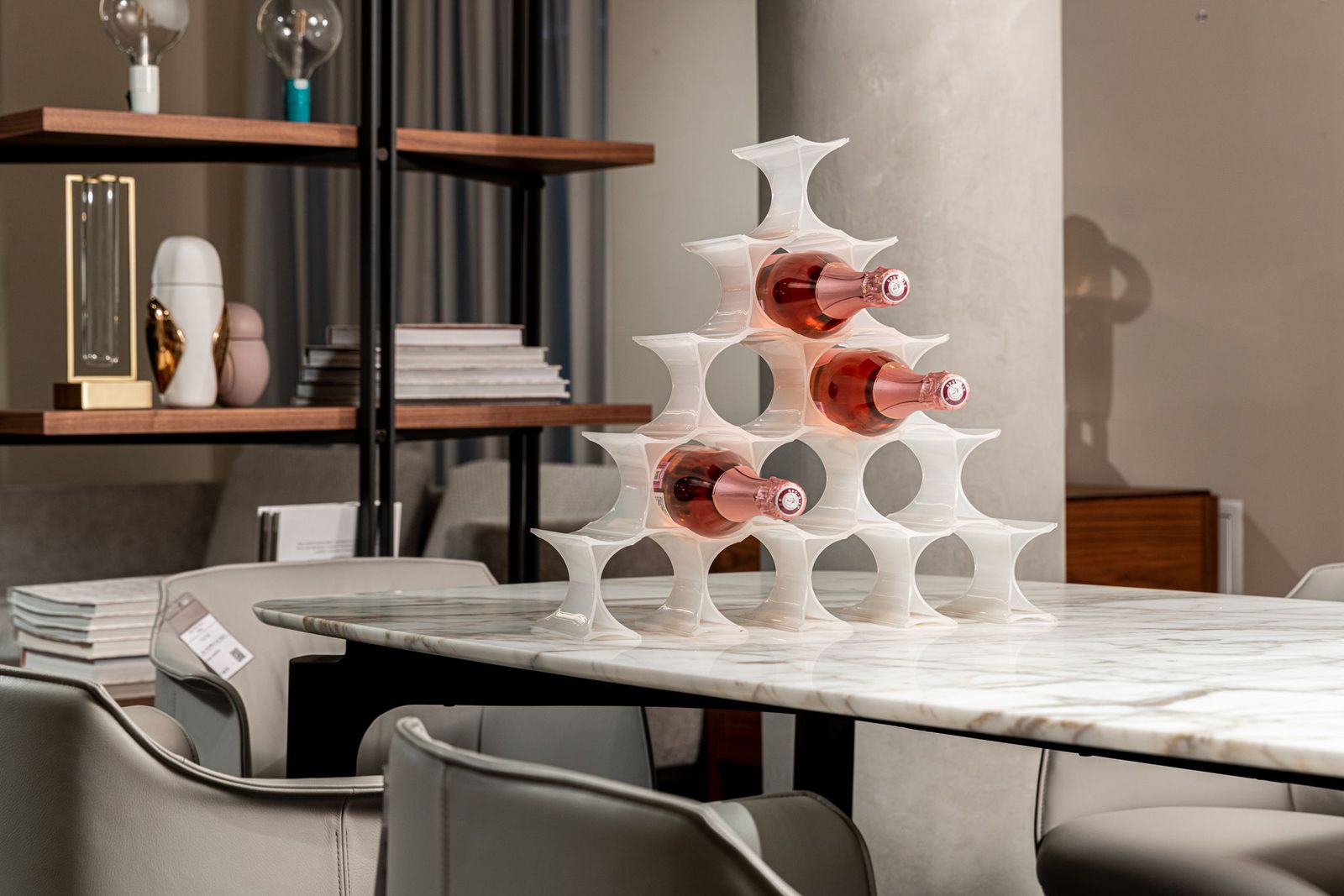 Kartell Бутылочница Infinity от Kartell — в интерьере