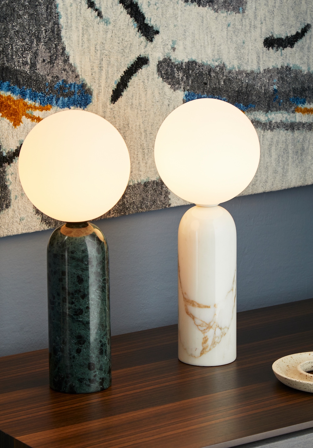 Contardi Настольная лампа Emma TA White Calacatta Marble от Contardi — в интерьере