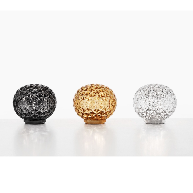 Kartell Настольная лампа Mini Planet Batteria Smoke Grey от Kartell