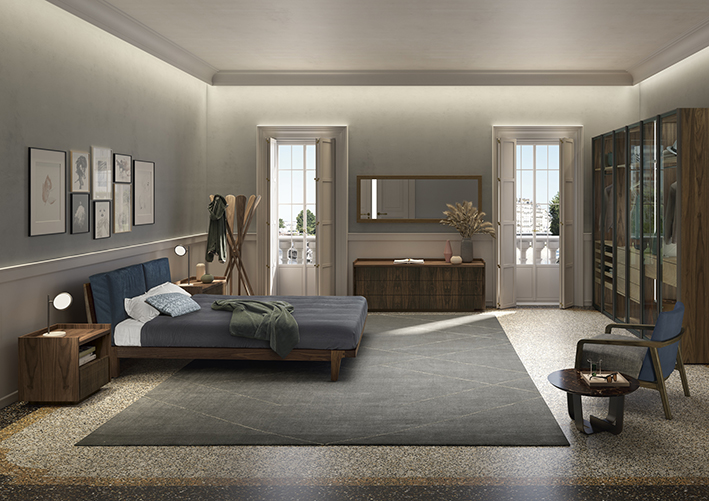 Riva 1920 Кровать Revo Soft от Riva 1920 — в интерьере
