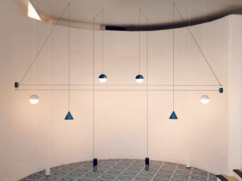 Flos Подвесной светильник String от Flos — в интерьере